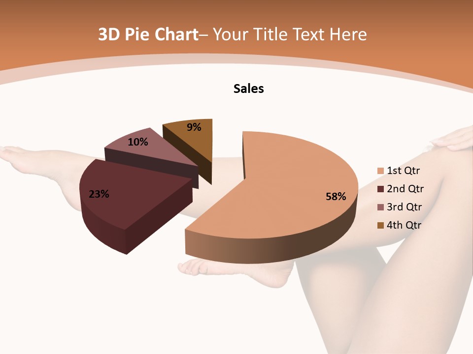 Pretty Female Girl PowerPoint Template