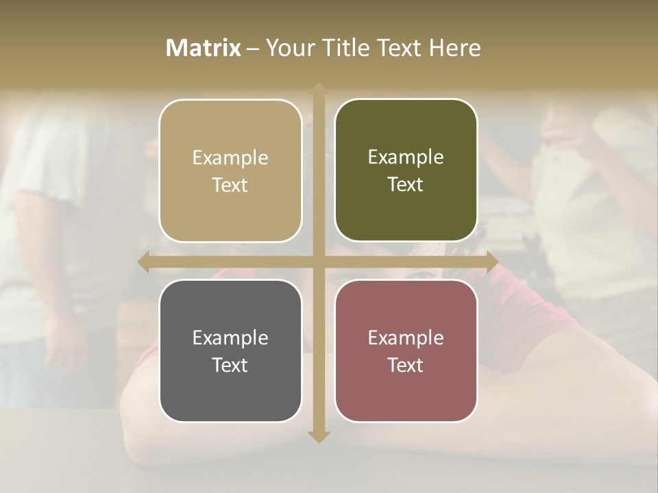 Crying Boy Lonely PowerPoint Template