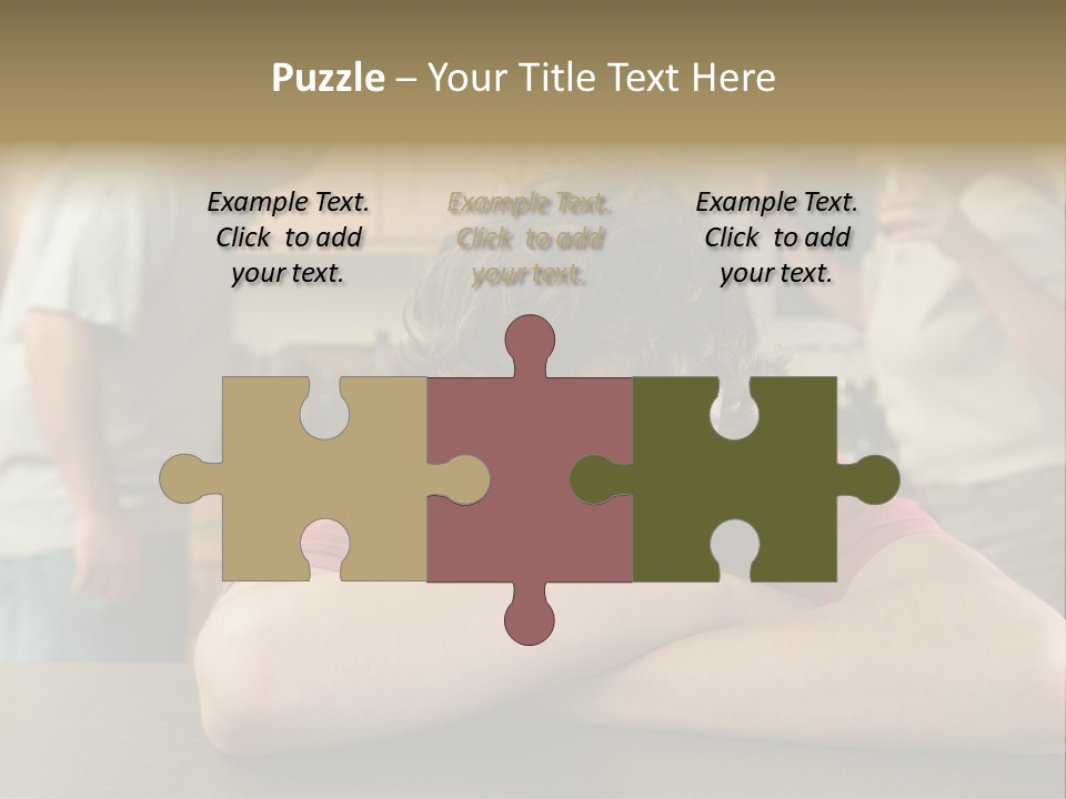 Crying Boy Lonely PowerPoint Template