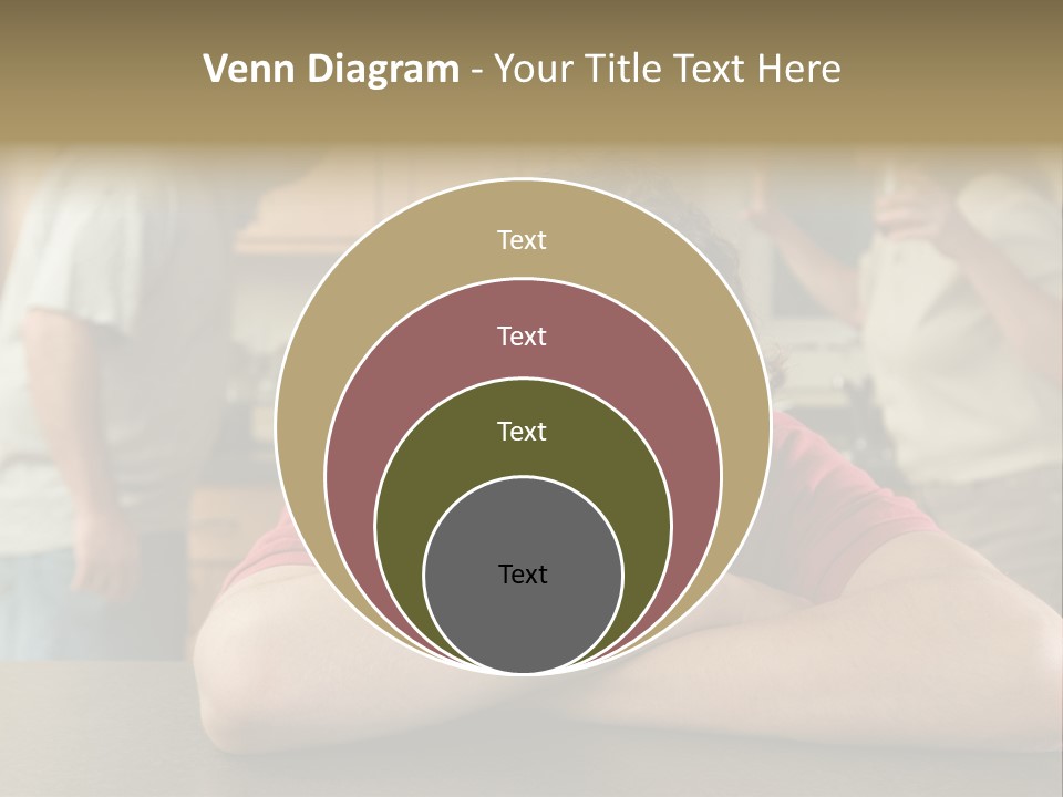Crying Boy Lonely PowerPoint Template