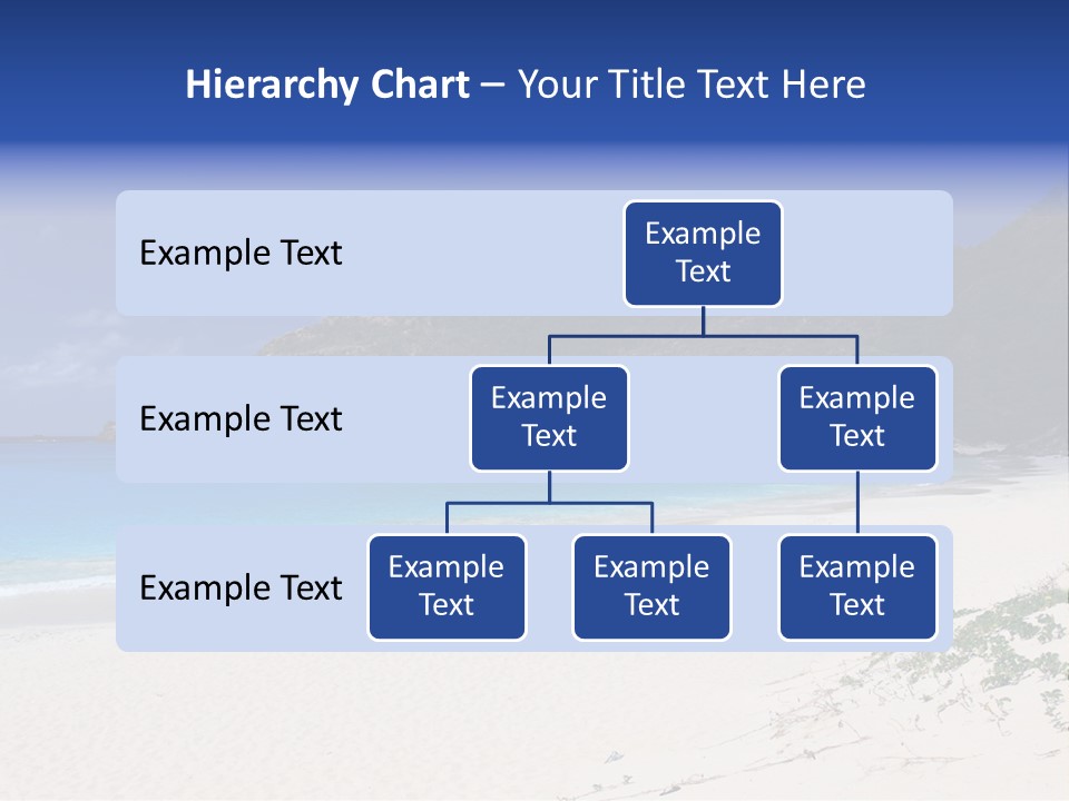 Azure Relaxing Saint Barths PowerPoint Template