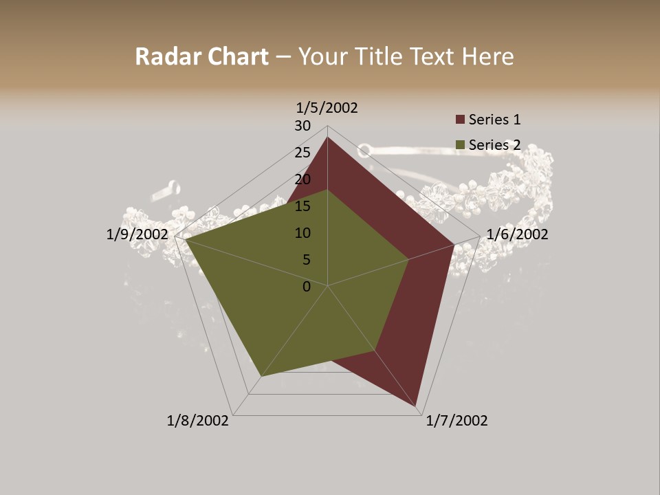 Costume Rhinestone Group PowerPoint Template