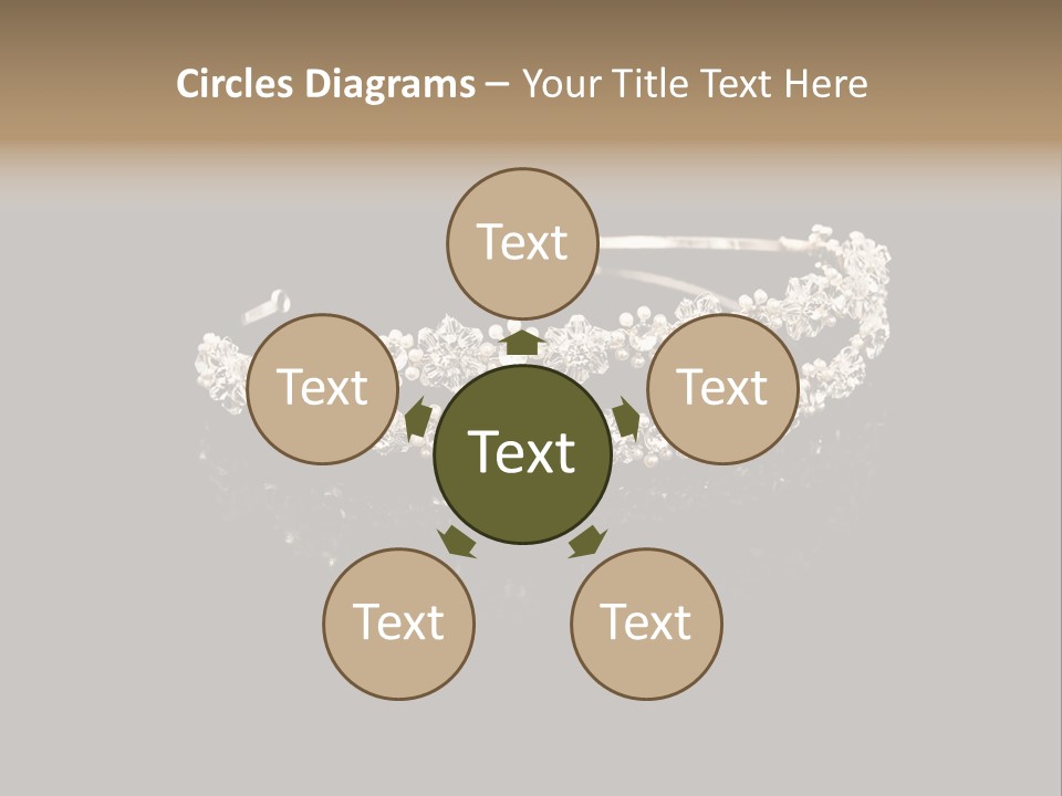 Costume Rhinestone Group PowerPoint Template