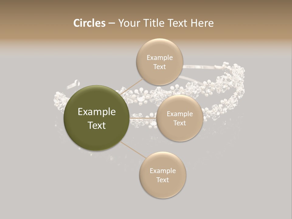 Costume Rhinestone Group PowerPoint Template