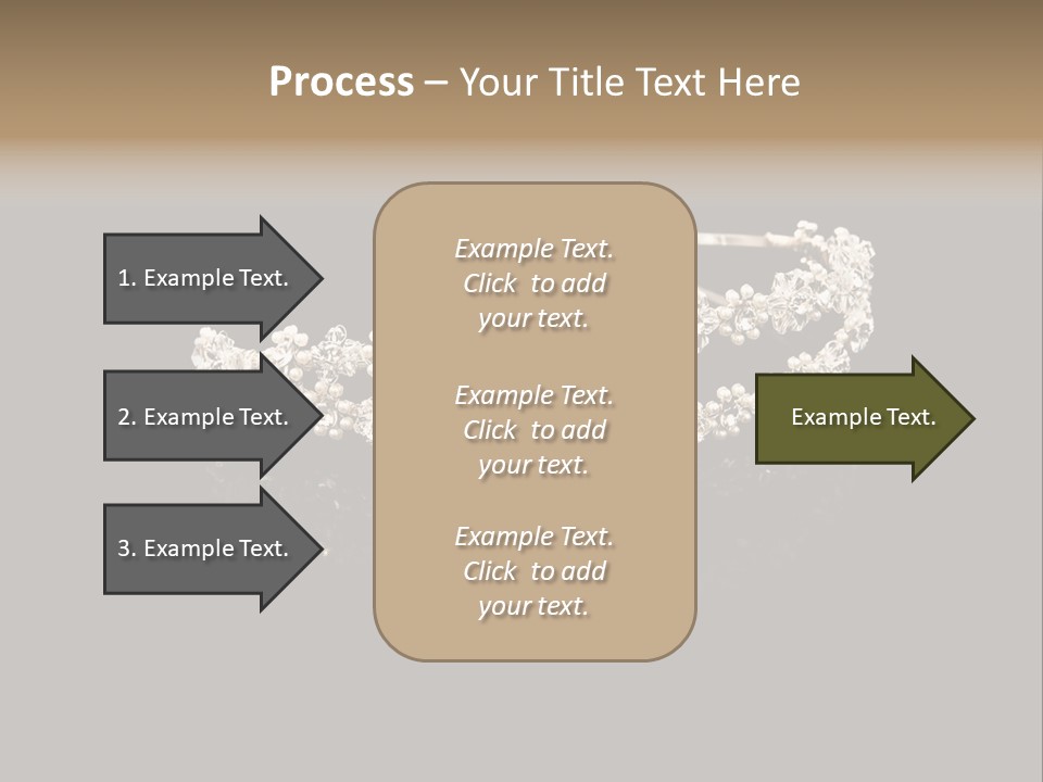 Costume Rhinestone Group PowerPoint Template