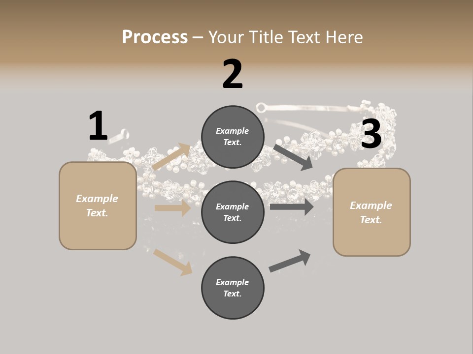 Costume Rhinestone Group PowerPoint Template