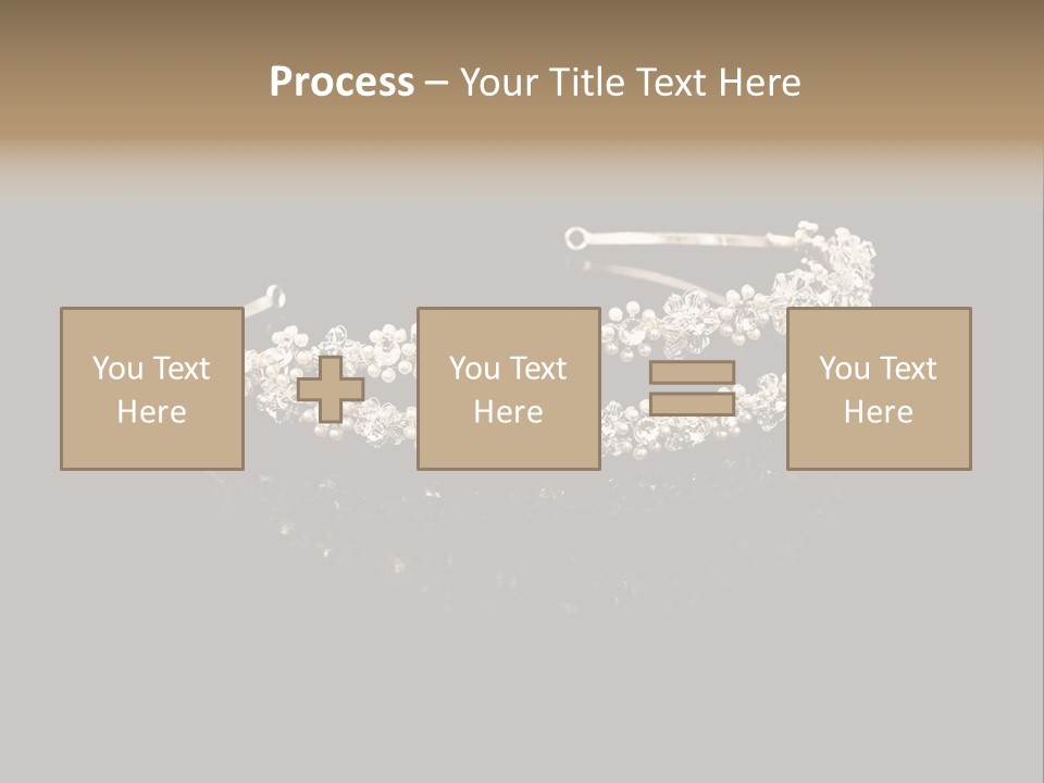 Costume Rhinestone Group PowerPoint Template