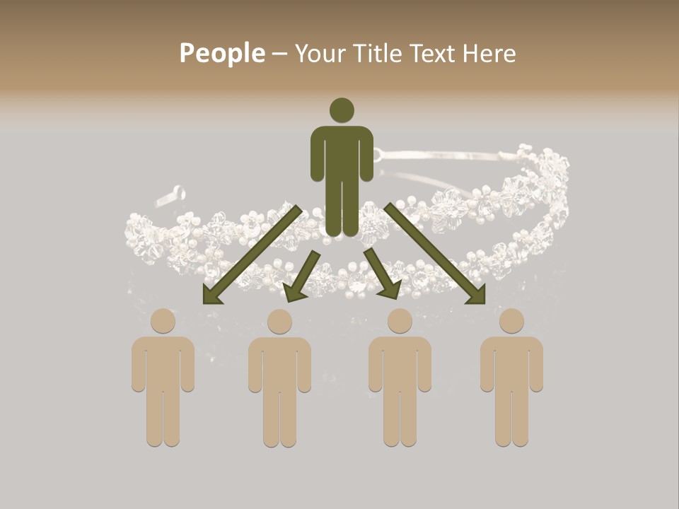 Costume Rhinestone Group PowerPoint Template