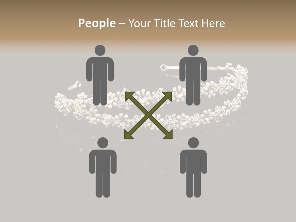 Costume Rhinestone Group PowerPoint Template