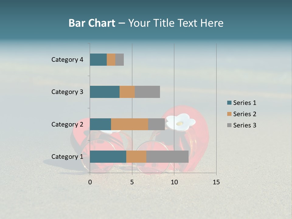 Big Island Glasses Red PowerPoint Template