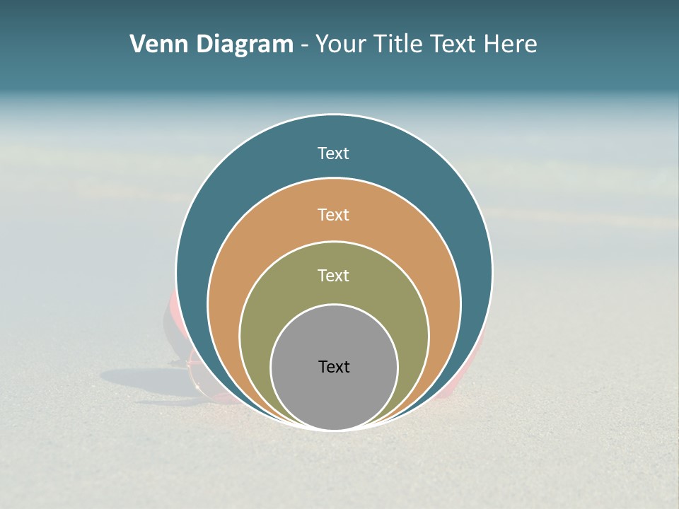 Big Island Glasses Red PowerPoint Template