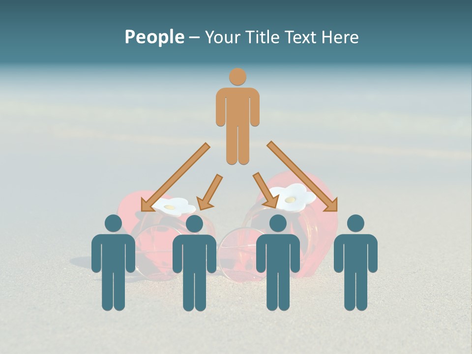 Big Island Glasses Red PowerPoint Template