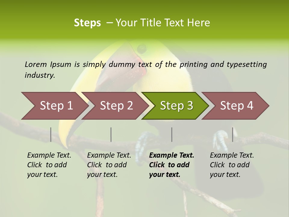 Nicaragua Colorful Chestnut PowerPoint Template