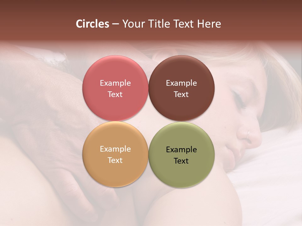 Pretty Female Girl PowerPoint Template