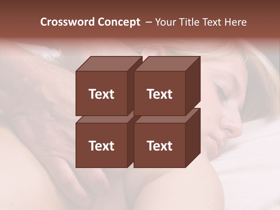 Pretty Female Girl PowerPoint Template