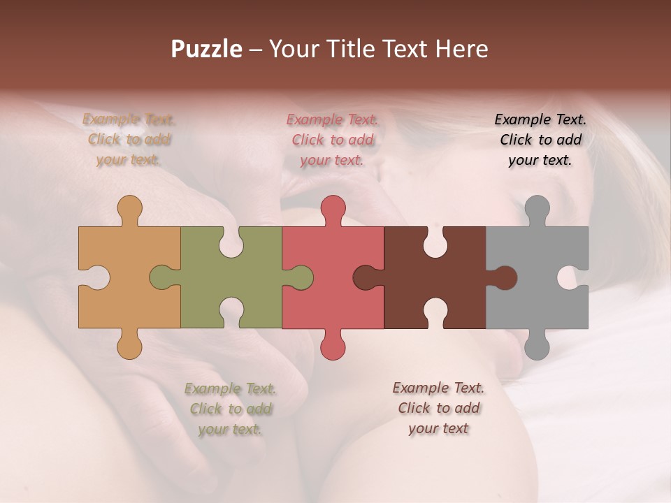 Pretty Female Girl PowerPoint Template