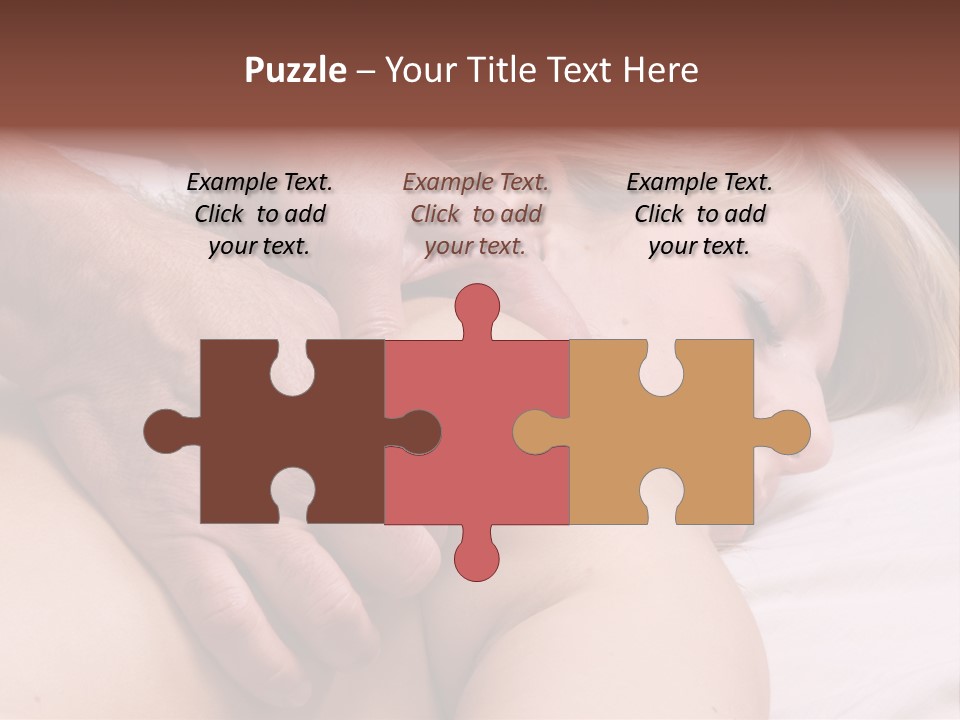 Pretty Female Girl PowerPoint Template