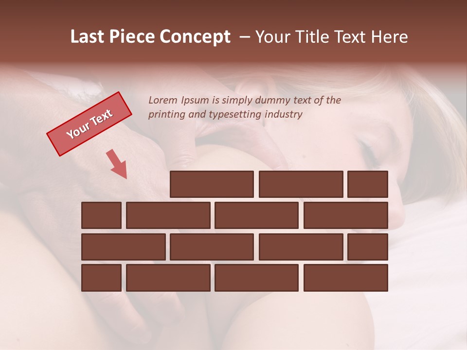Pretty Female Girl PowerPoint Template