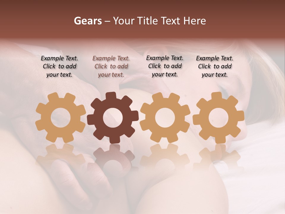 Pretty Female Girl PowerPoint Template