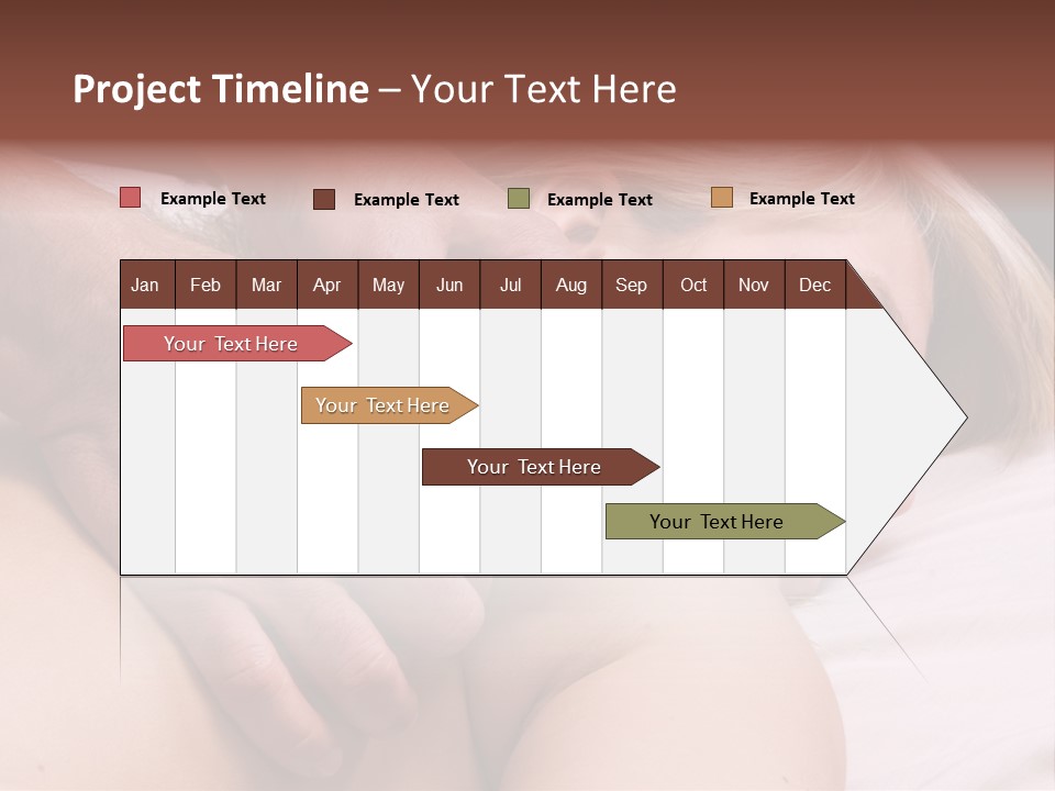 Pretty Female Girl PowerPoint Template