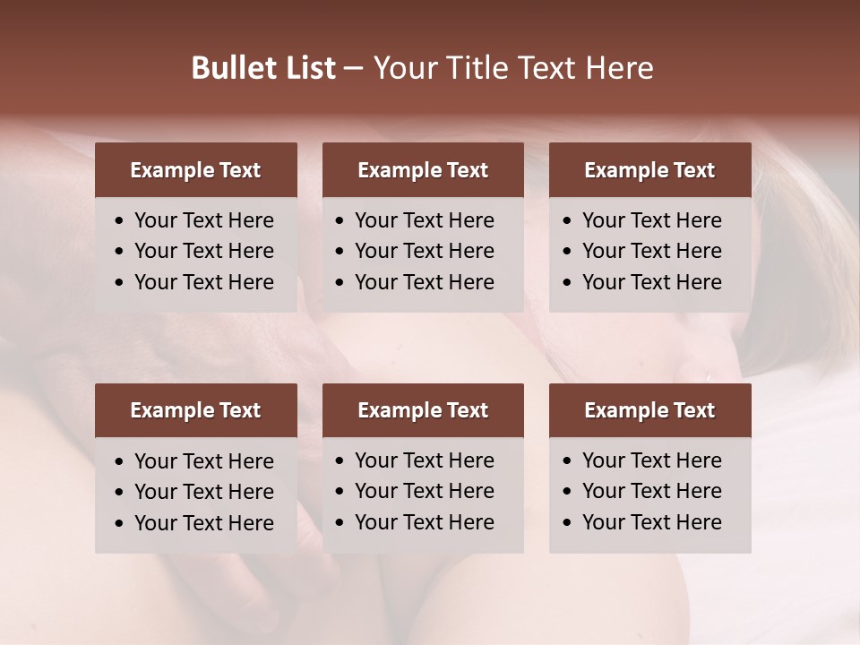 Pretty Female Girl PowerPoint Template