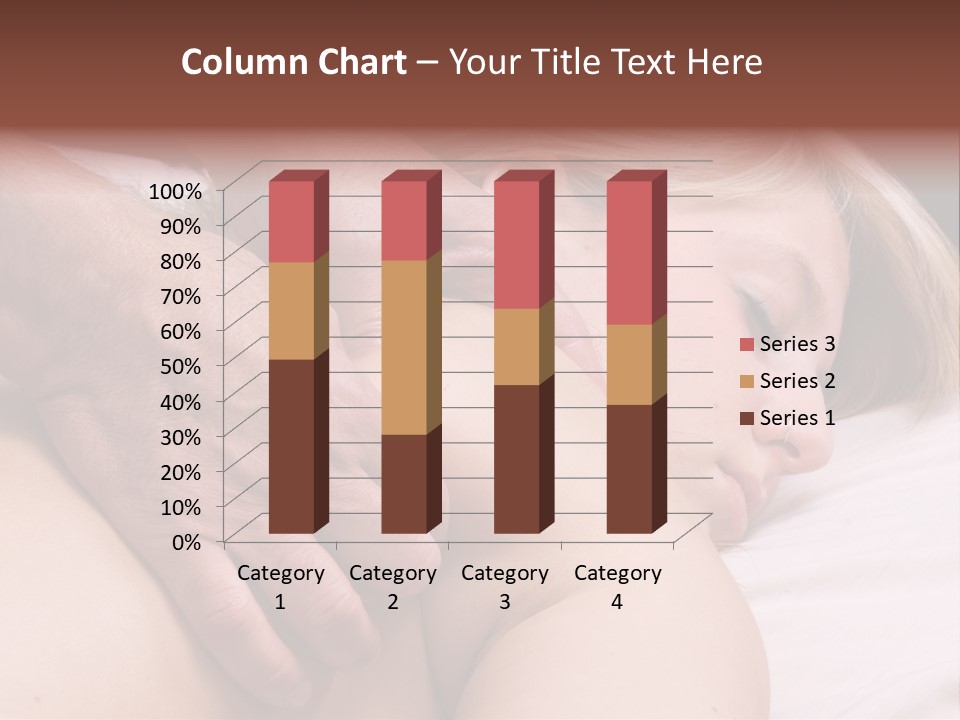 Pretty Female Girl PowerPoint Template