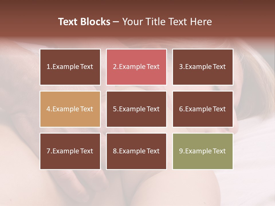 Pretty Female Girl PowerPoint Template