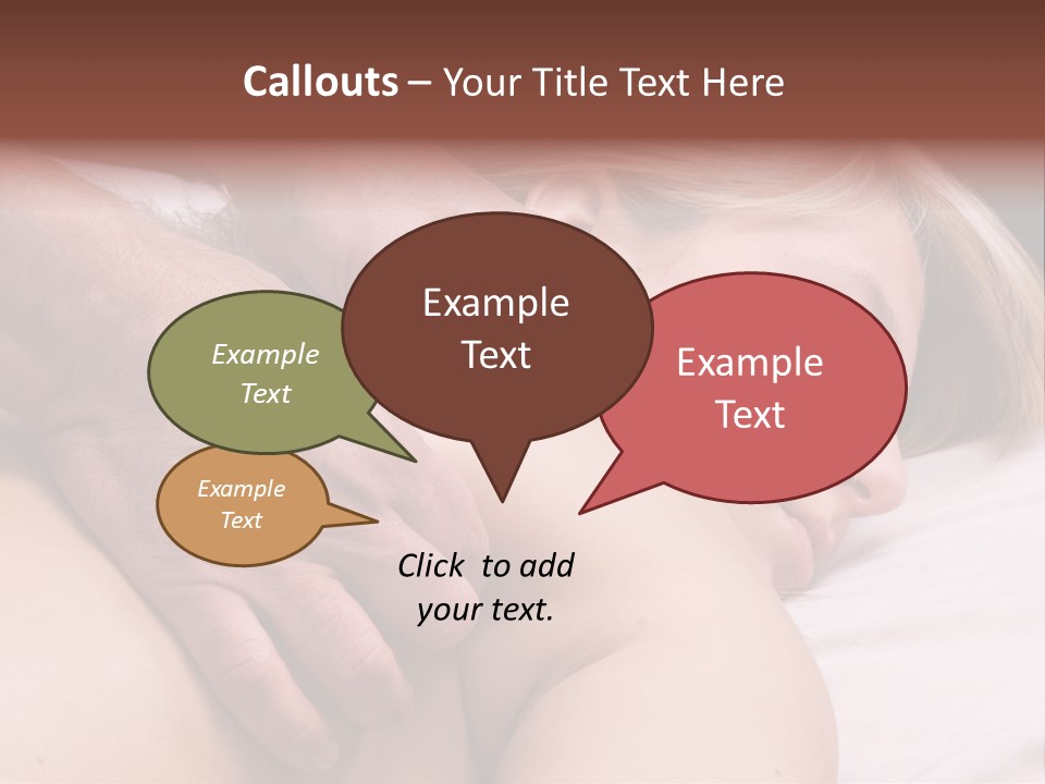 Pretty Female Girl PowerPoint Template