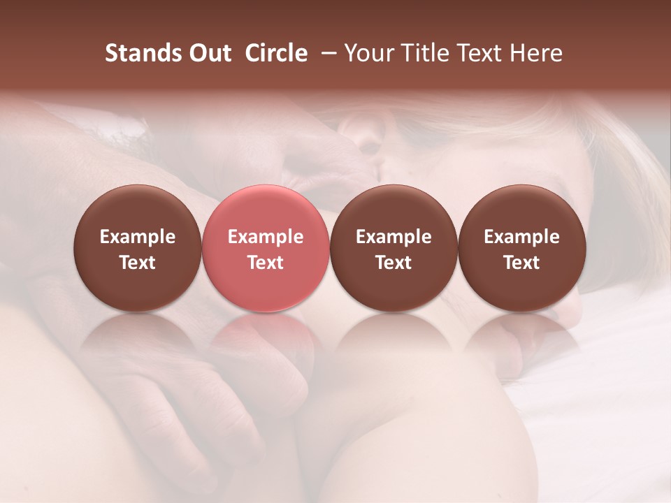 Pretty Female Girl PowerPoint Template