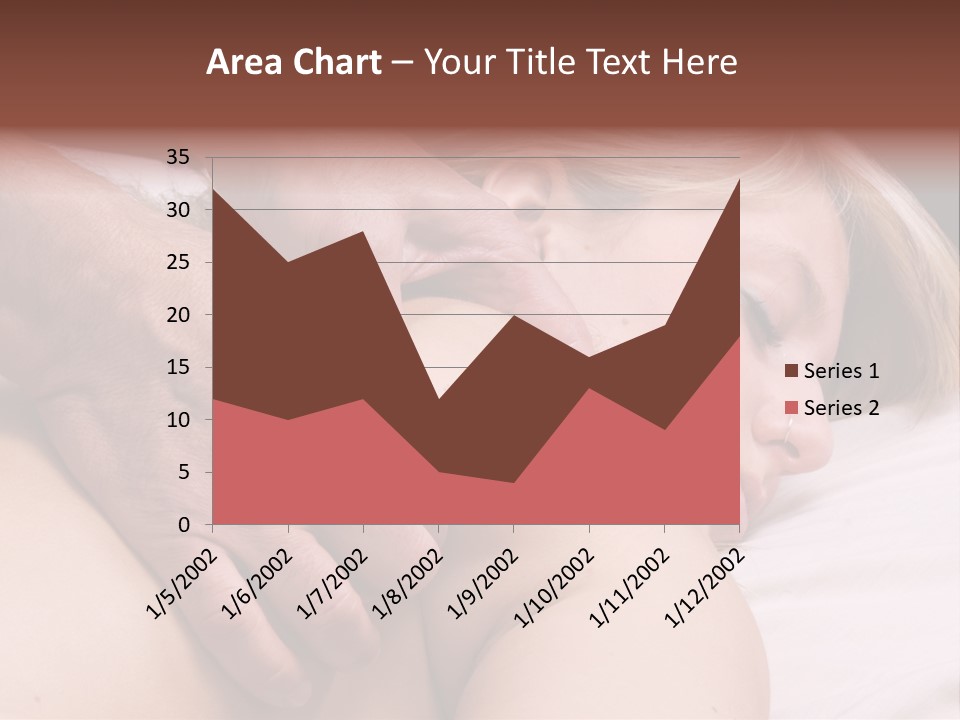 Pretty Female Girl PowerPoint Template