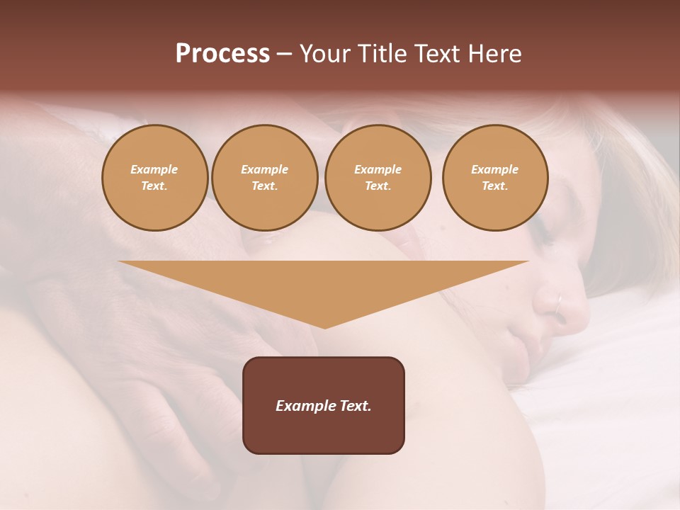 Pretty Female Girl PowerPoint Template