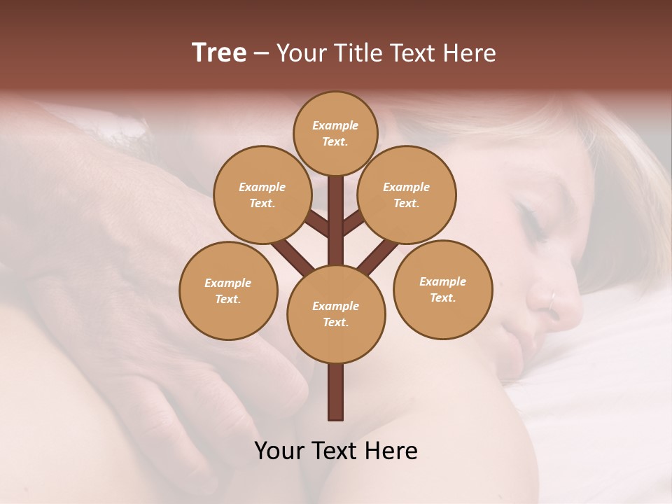 Pretty Female Girl PowerPoint Template