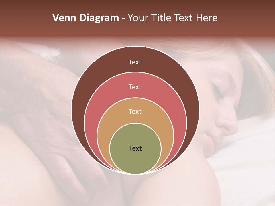 Pretty Female Girl PowerPoint Template