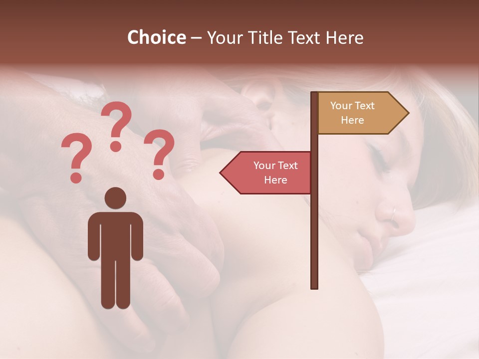 Pretty Female Girl PowerPoint Template