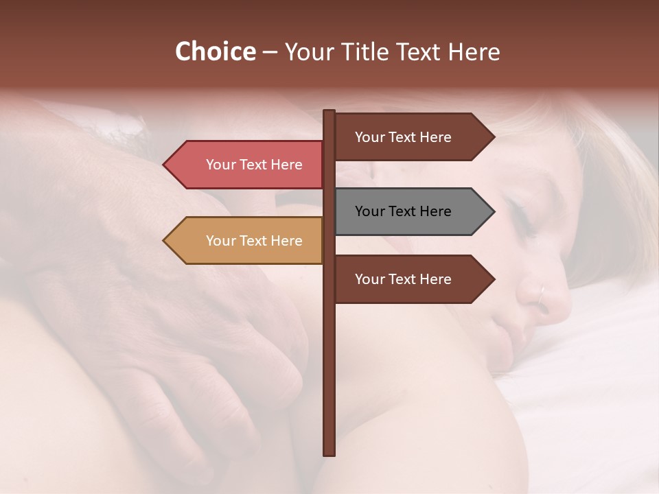 Pretty Female Girl PowerPoint Template