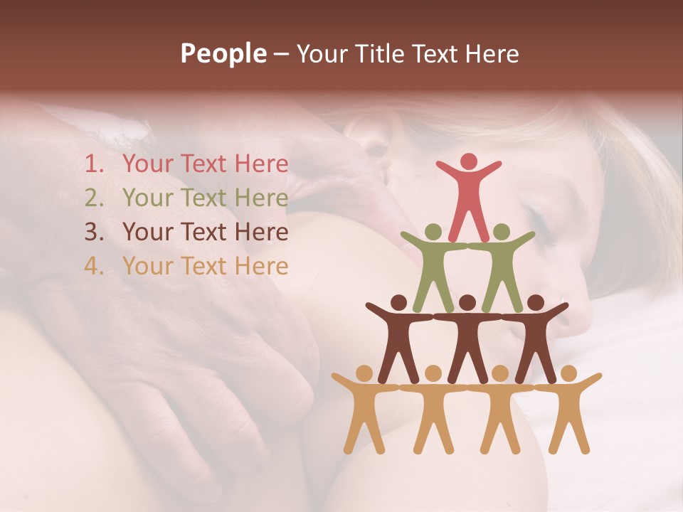 Pretty Female Girl PowerPoint Template