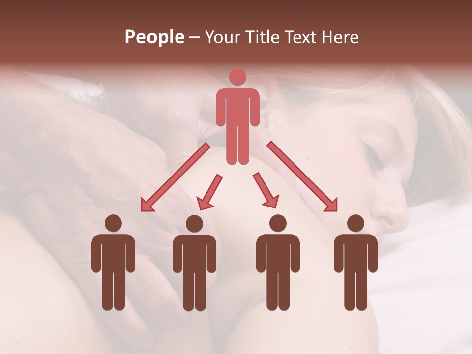 Pretty Female Girl PowerPoint Template