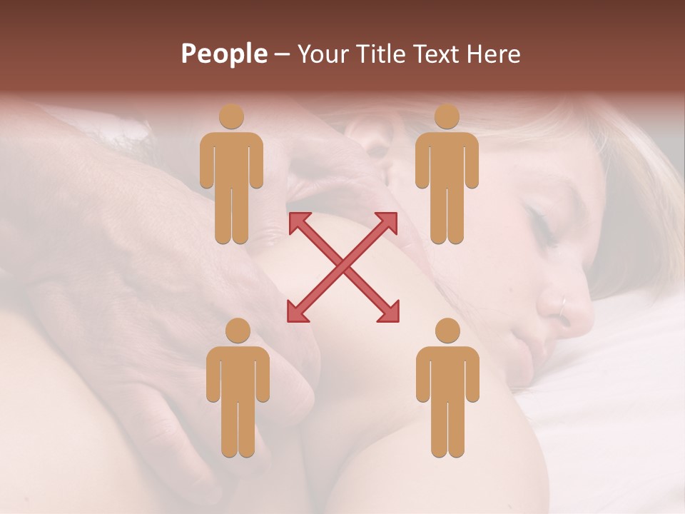 Pretty Female Girl PowerPoint Template