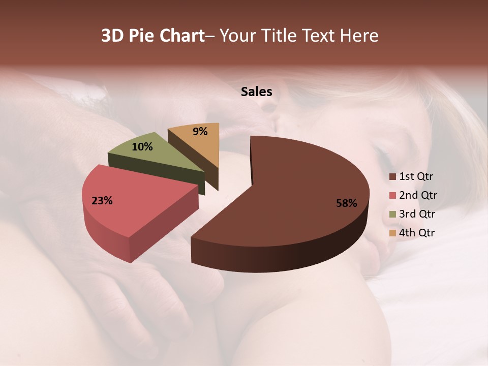 Pretty Female Girl PowerPoint Template