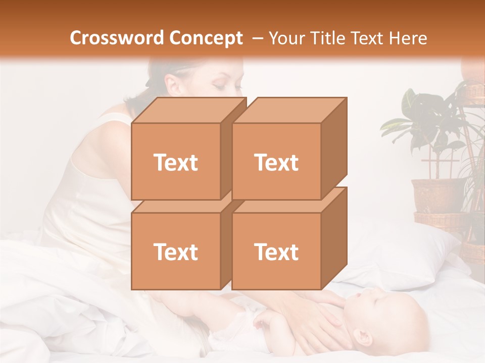 Cute Exercise Parenting PowerPoint Template