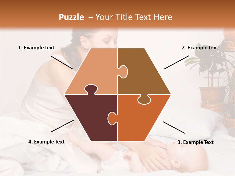 Cute Exercise Parenting PowerPoint Template