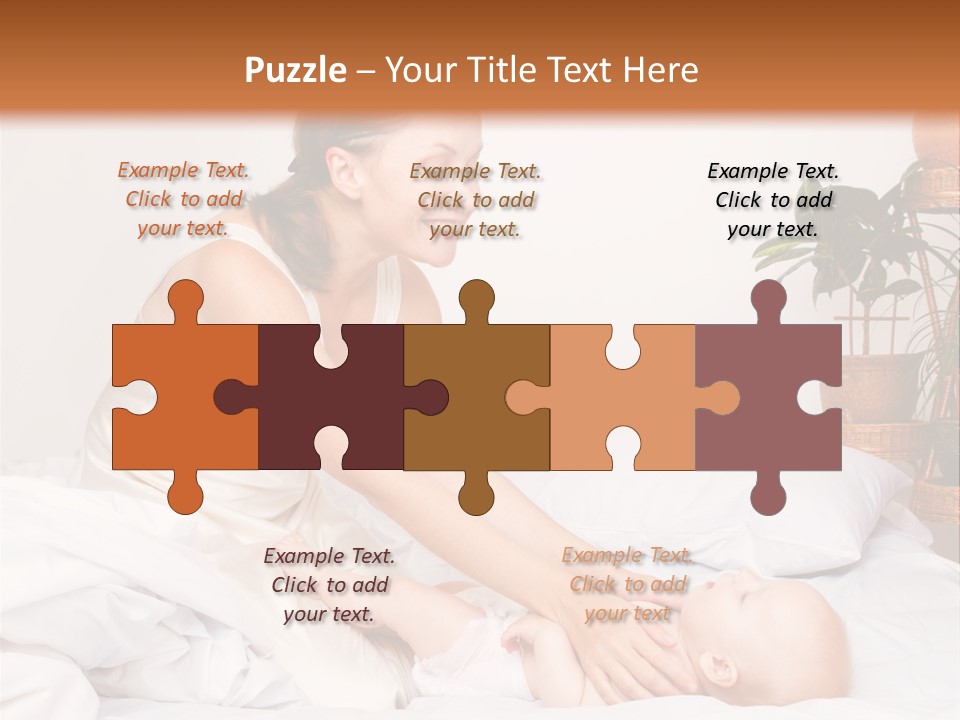 Cute Exercise Parenting PowerPoint Template