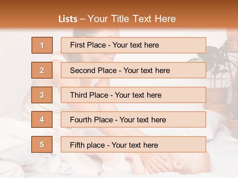 Cute Exercise Parenting PowerPoint Template