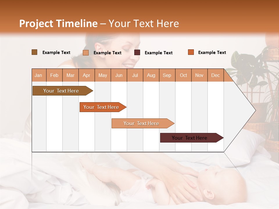 Cute Exercise Parenting PowerPoint Template