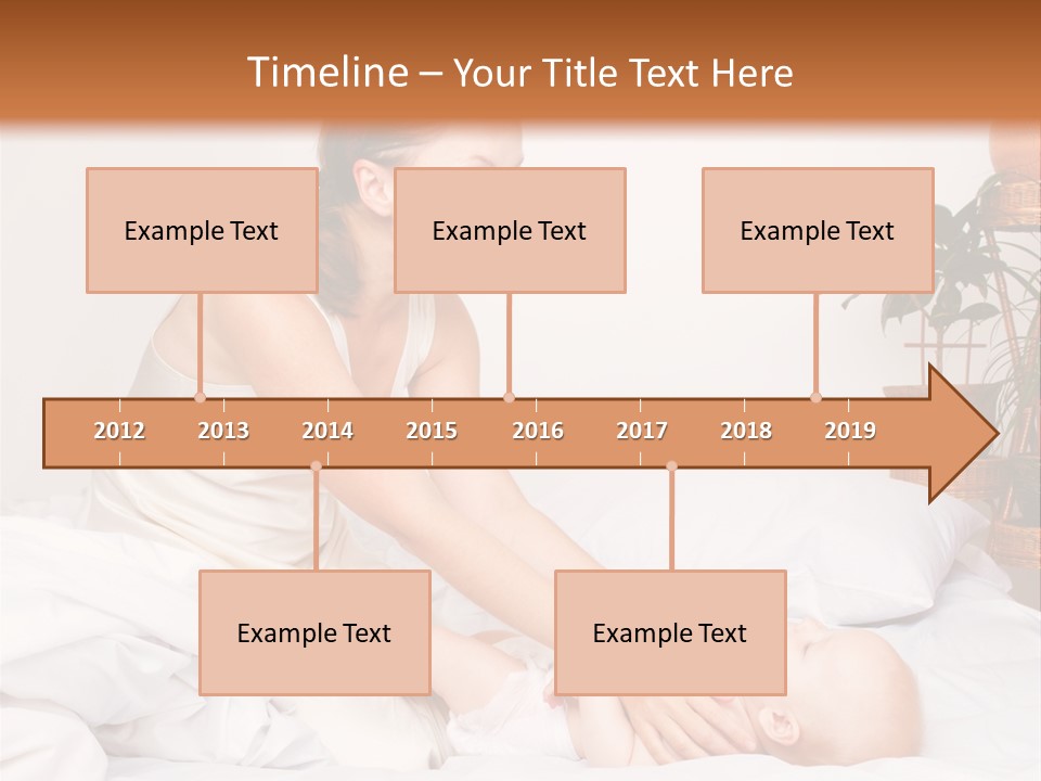 Cute Exercise Parenting PowerPoint Template