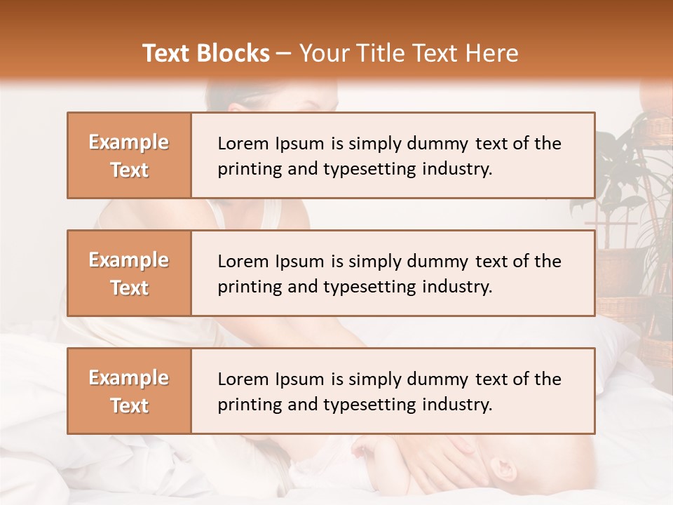 Cute Exercise Parenting PowerPoint Template