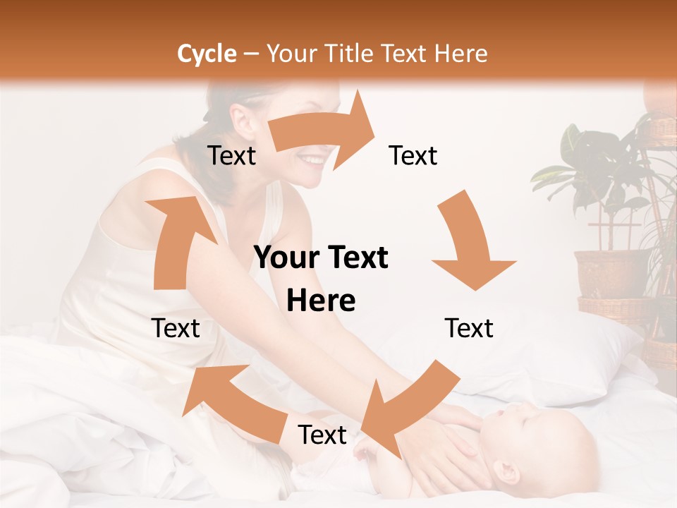Cute Exercise Parenting PowerPoint Template