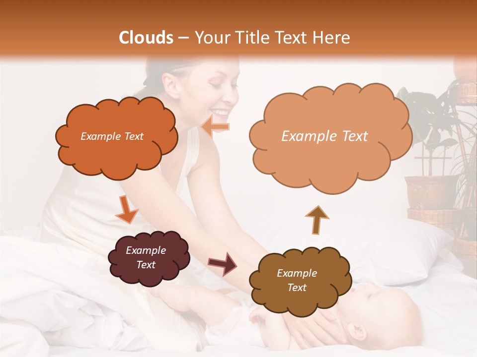 Cute Exercise Parenting PowerPoint Template