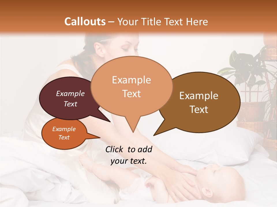 Cute Exercise Parenting PowerPoint Template