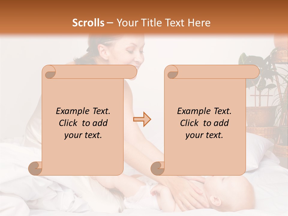 Cute Exercise Parenting PowerPoint Template